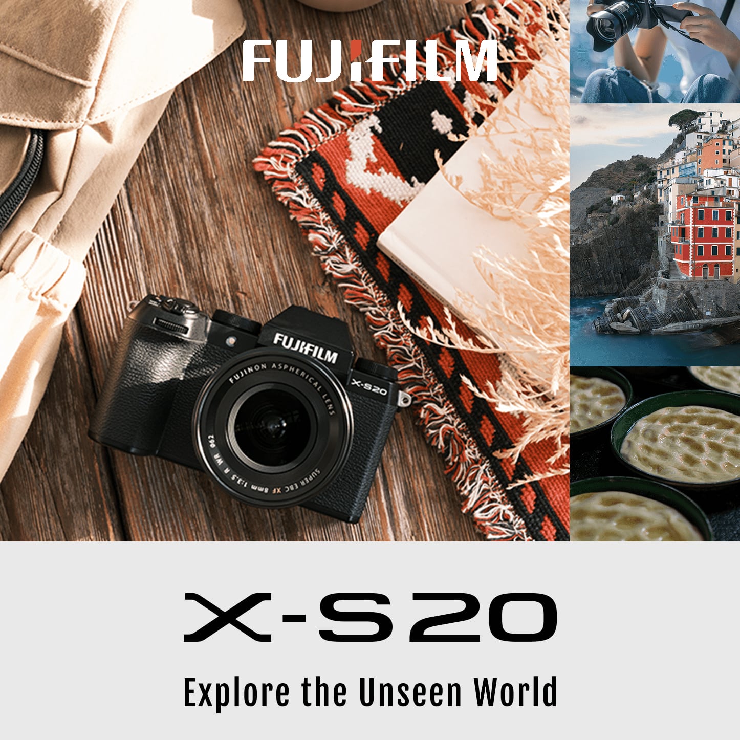 2/20～受注再開【FUJIFILM】X-S20 カメラボディ＆レンズキット